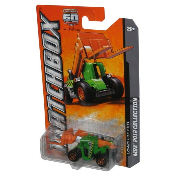 Matchbox MBX 2012 Collection Green & Orange Load Lifter Construction Toy #8/120