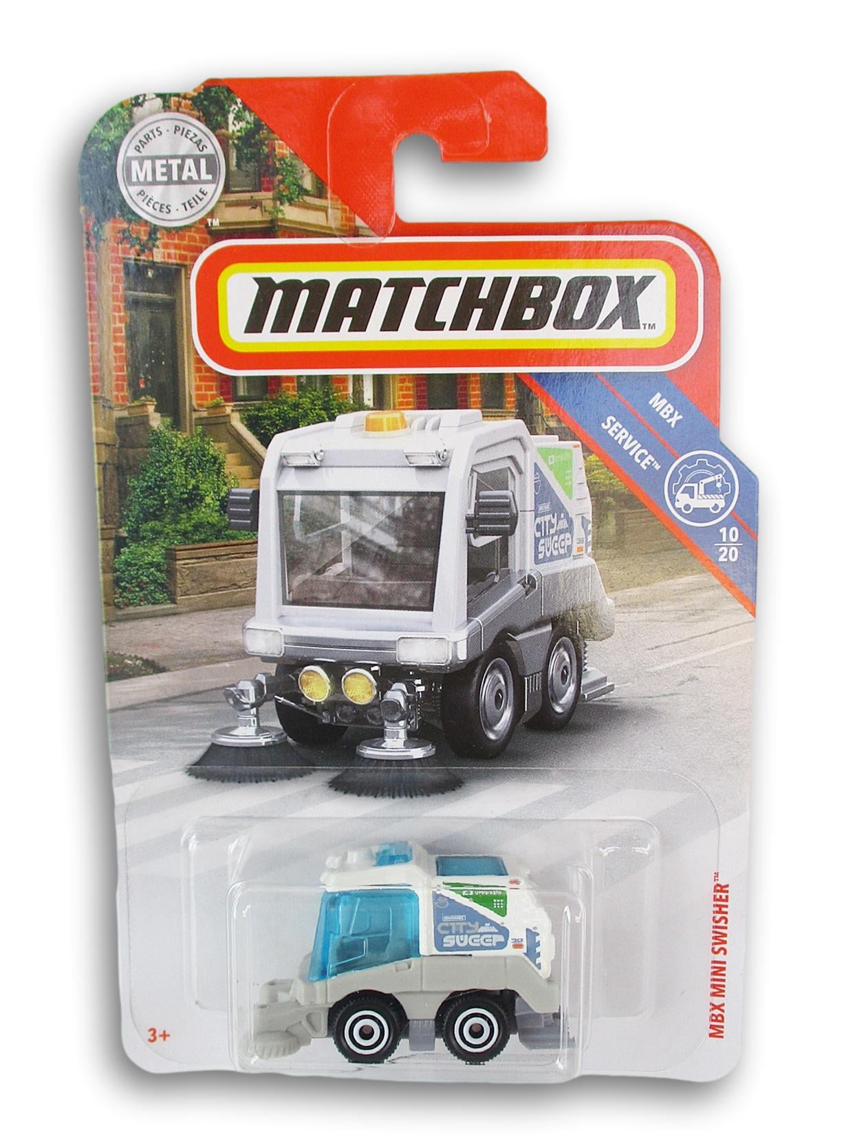 Matchbox MBX Blue Mini Swisher Diecast Car 1:64 Scale Vehicle