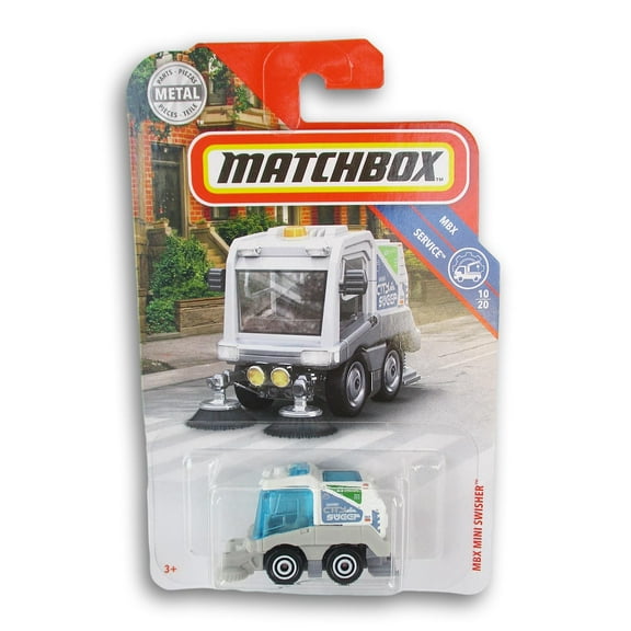 Matchbox MBX Blue Mini Swisher Diecast Car 1:64 Scale Vehicle - Service Series 10/20