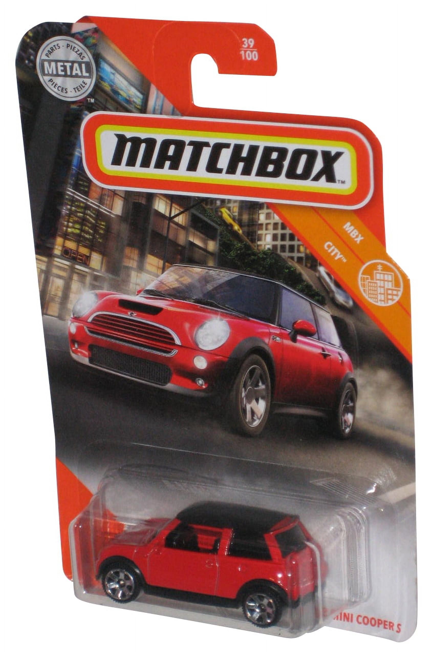 Matchbox MBX City (2019) Red '03 Mini Cooper S Metal Toy Car