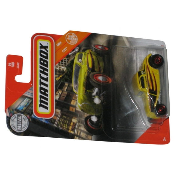 Matchbox MBX City '33 Ford Coupe (2020) Yellow Toy Car 95/100