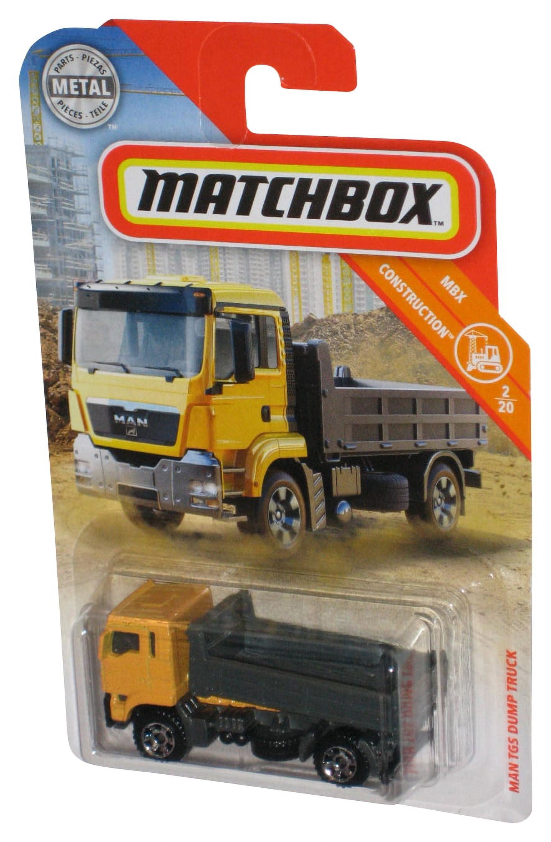 Matchbox MBX Construction 2/20 (2018) Man TGS Dump Truck Metal Toy