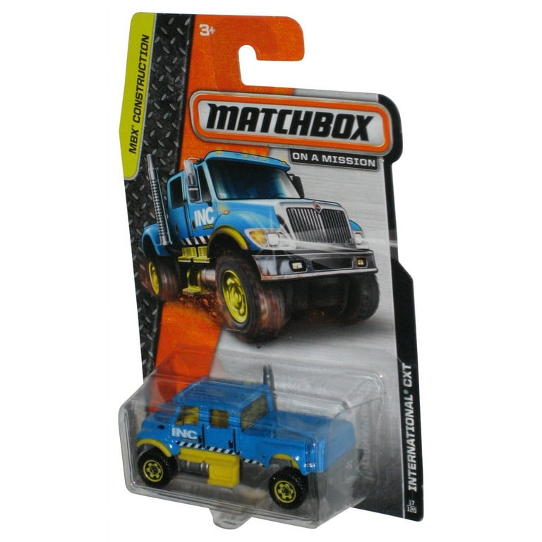 Matchbox MBX Construction (2013) Blue & Yellow International