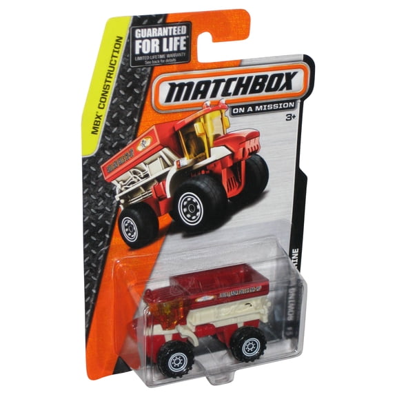 Matchbox MBX Construction (2013) Red Sowing Machine Toy Car 44/120