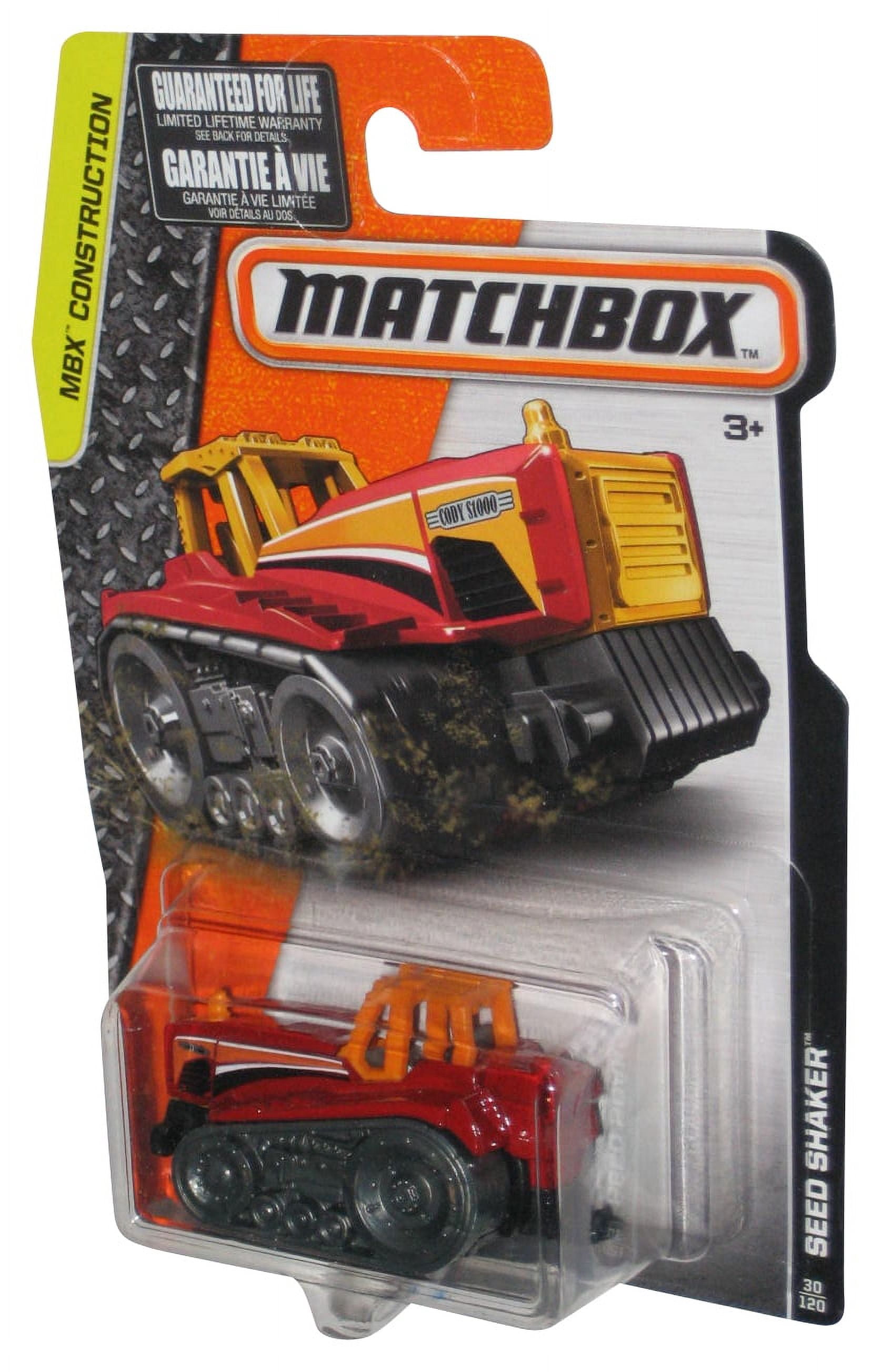 Matchbox MBX Construction Red & Orange Seed Shaker Toy - Walmart