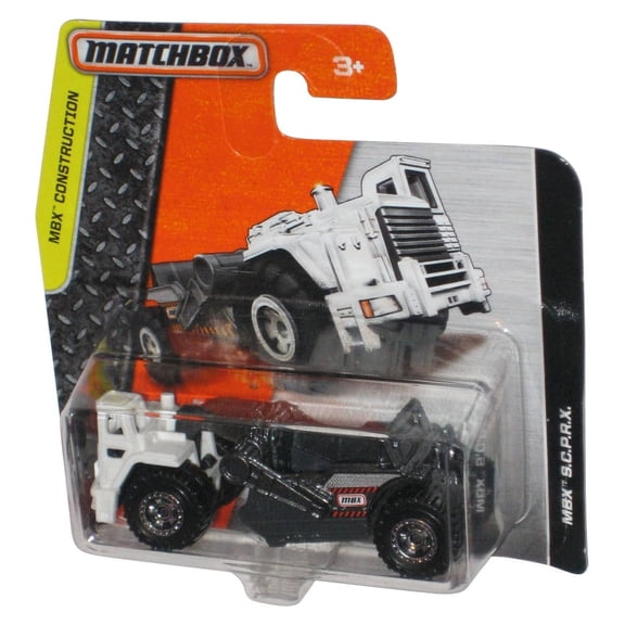 Matchbox MBX Construction (2015) SCPRX Black Toy - (Short Card)