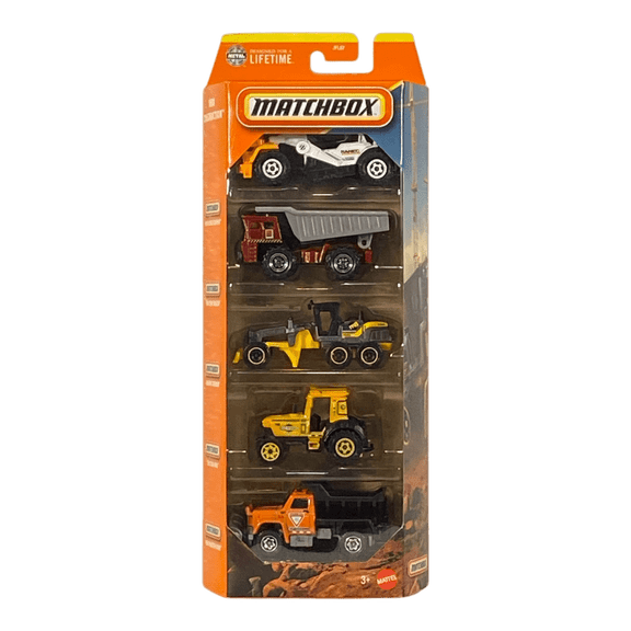 Matchbox MBX Construction 5 Pack