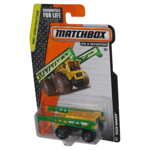 Matchbox MBX Construction On A Mission (2014) Green Rain Maker Toy 25/120