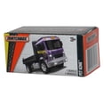 thumbnail image 1 of Matchbox MBX Construction Purple Pit King (2015) Power Grabs Box Toy Truck 55/125, 1 of 1