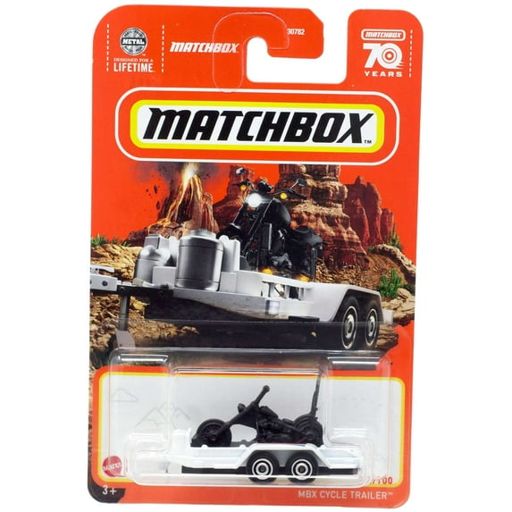 Matchbox MBX Cycle Trailer Diecast Car (Version 2)