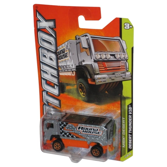 Matchbox MBX Desert 6/10 (2011) Round House Thunder V16 Toy Truck 46/120