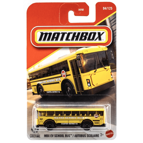 Matchbox MBX EV School Bus New