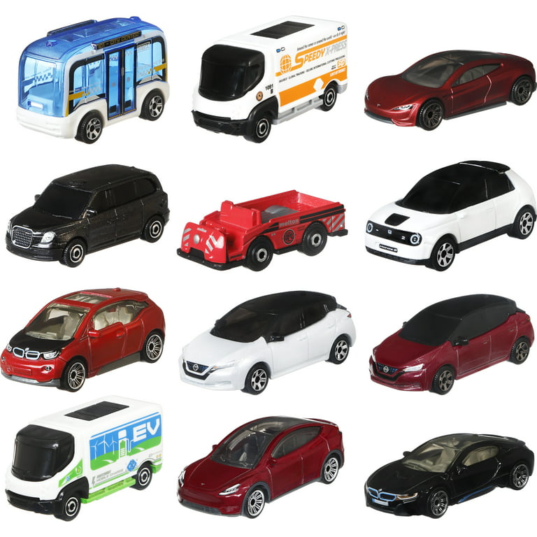 Matchbox Cars, 1:64 Scale Toy Cars, Buses and Trucks for Kids and  Collectors, Set of 20, Styles May Vary