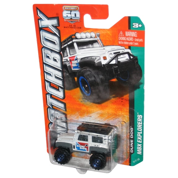 Matchbox MBX Explorers (2012) White Dune Dog Toy Car 80/120