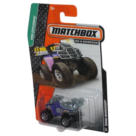 Matchbox MBX Explorers (2013) Purple Sand Shredder Toy 36/120