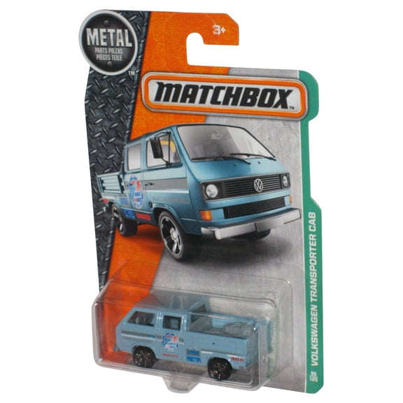 Matchbox MBX Explorers (2016) Blue Volkswagen Transporter Cab Toy 95/125