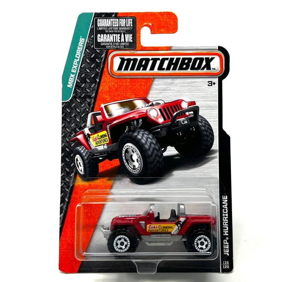 Matchbox MBX Explorers Jeep Hurricane