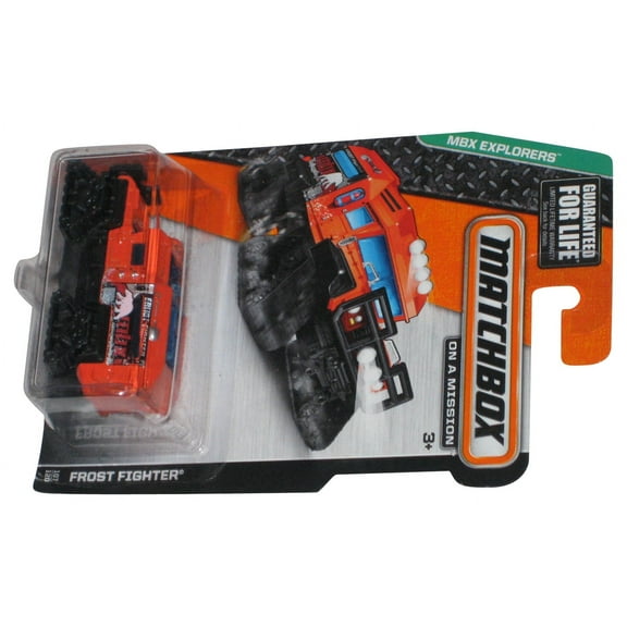 Matchbox MBX Explorers On A Mission Orange Frost Fighter Toy 107/120