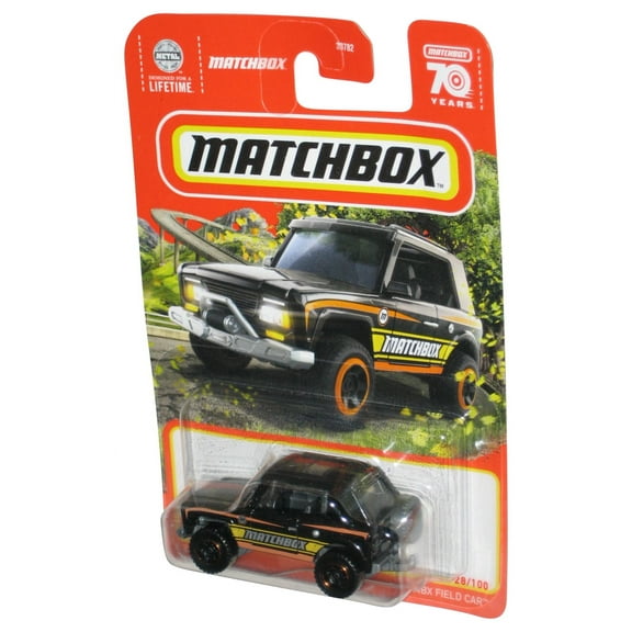 Matchbox MBX Field Car (2023) Mattel Black Toy Car 28/100