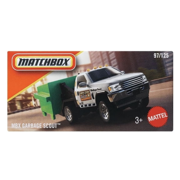 Matchbox MBX Garbage Scout Power Grabs 2025