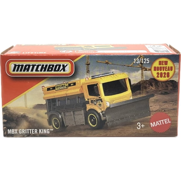 Matchbox MBX Gritter King Power Grabs New 2026
