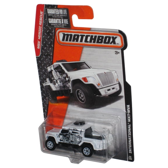 Matchbox MBX Heroic Rescue (2014) White International MXT-MVA Toy 68/120