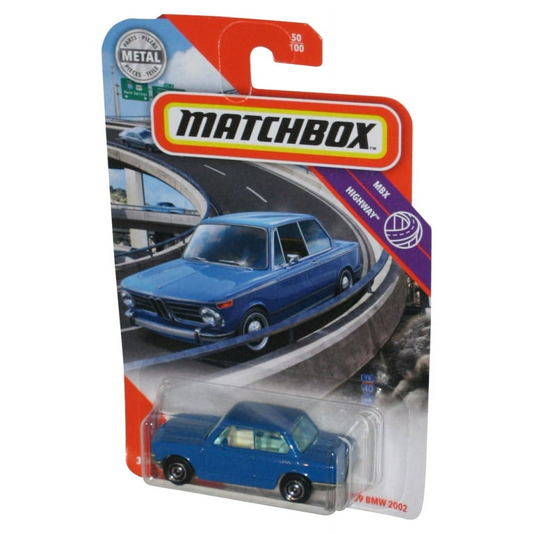 Matchbox MBX Highway (2019) Blue '69 BMW 2002 Toy Car 50/100
