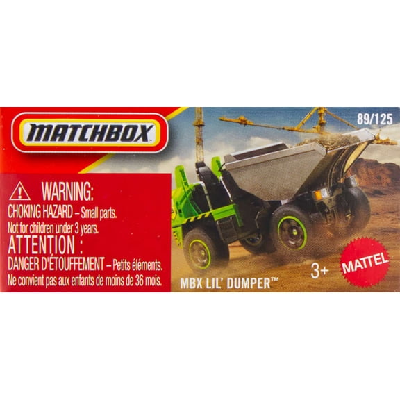 Matchbox MBX Lil' Dumper Diecast Car [Green]