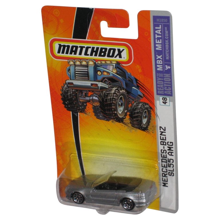 Matchbox MBX Metal (2005) Silver Mercedes-Benz SL55 AMG Toy Car