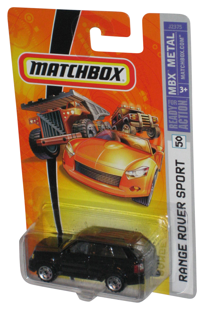 Matchbox MBX Metal (2006) Black Range Rover Sport Black Toy Car #50 ...