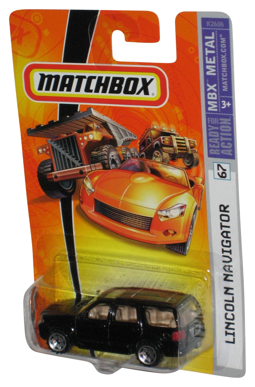 Matchbox MBX Metal (2006) Mattel Black Lincoln Navigator Toy Car