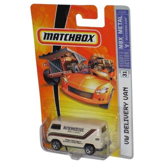 Matchbox MBX Metal (2006) White VW Delivery Van Toy #31