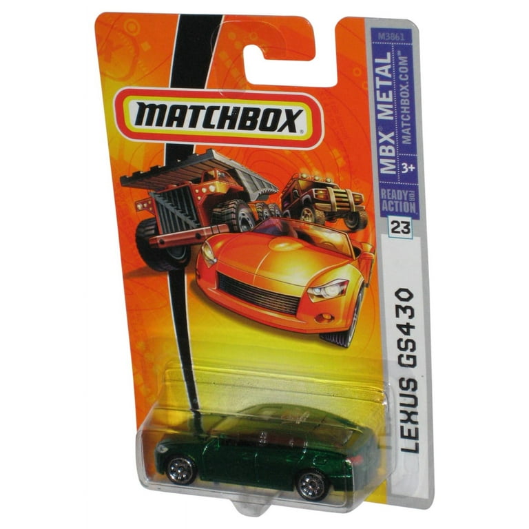 Matchbox MBX Metal (2007) Green Lexus GS430 Die-Cast Toy Car #23