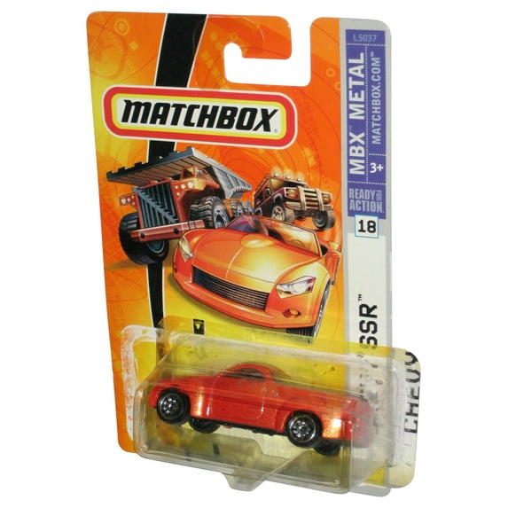Matchbox MBX Metal (2007) Orange Chevy SSR Toy Car #18 - (Plastic Loose From Card)