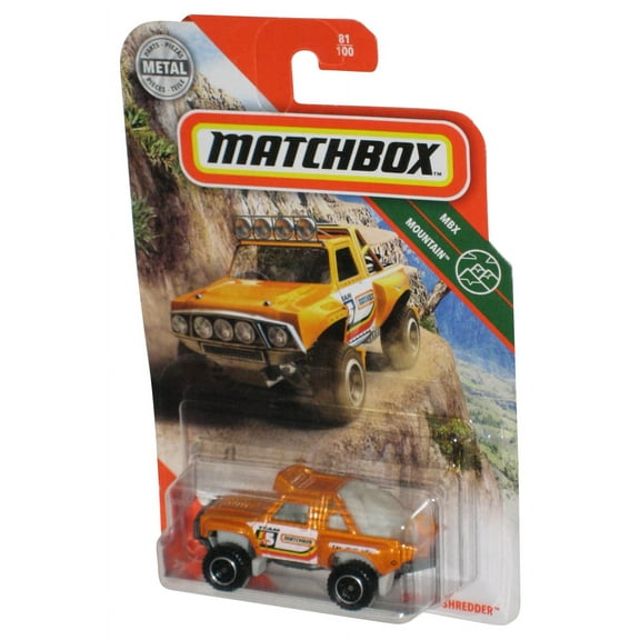 Matchbox MBX Mountain (2019) Gold Sonora Shredder Toy Car 81/100
