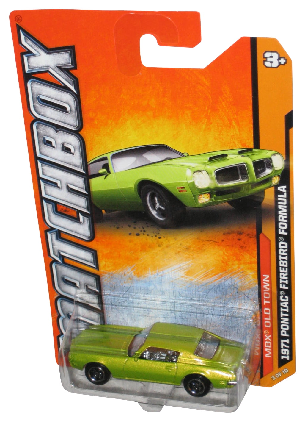 Matchbox 2017 #25 MBX Adventure City '71 Pontiac Firebird