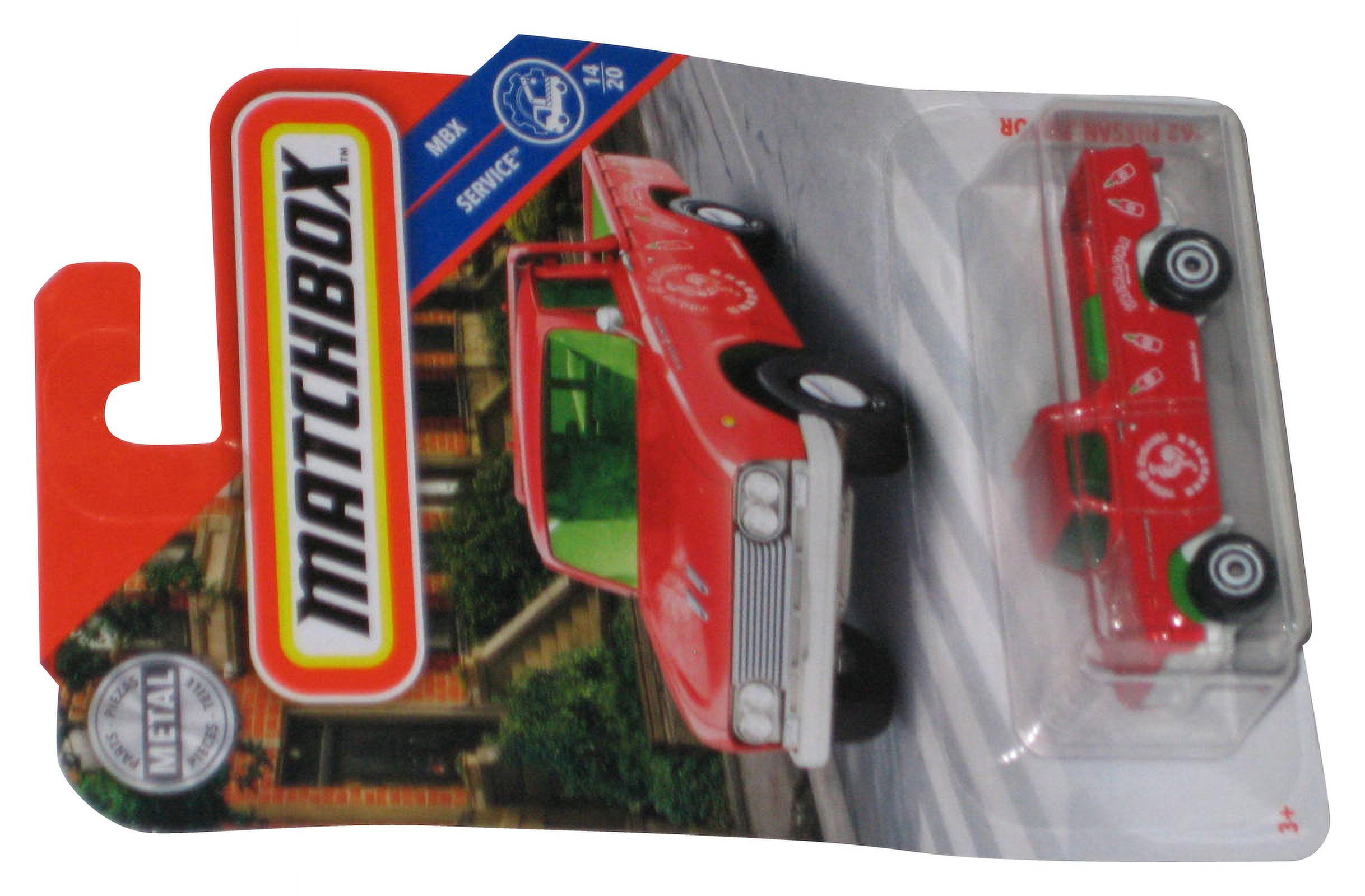 Matchbox MBX Service (2019) Red '62 Nissan Junior Toy Truck 14/20