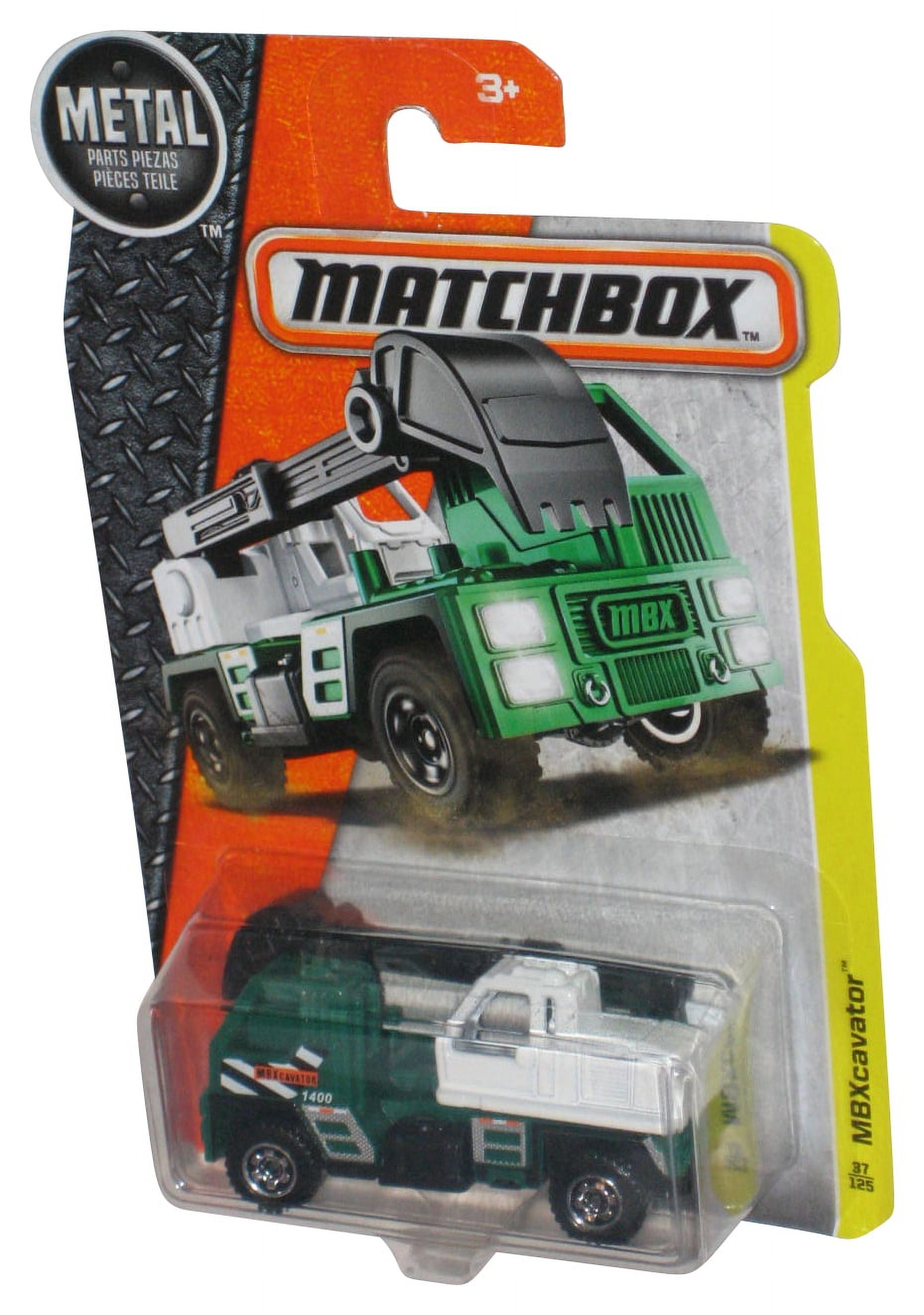マヴィックカー　オモチャ Matchbox MBXcavator (2016) Green Die-Cast Metal Toy Truck 37/125