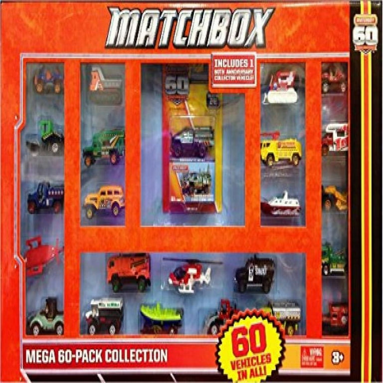Matchbox Mega 60 Pack Die-Cast Collection - Walmart.com
