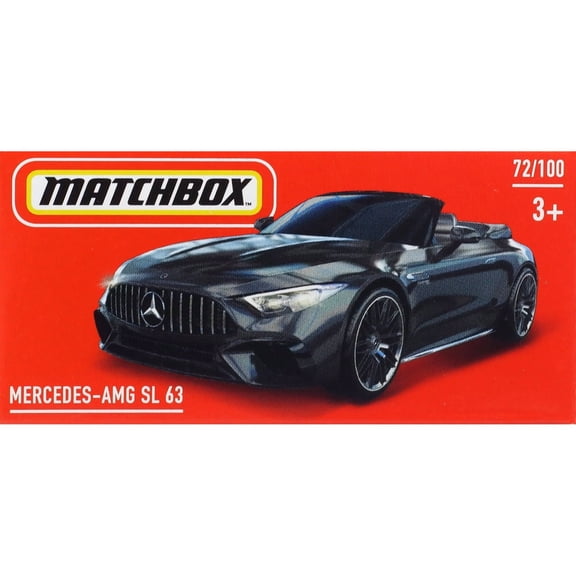 Matchbox Mercedes-AMG SL 63 Diecast Car (Black, Boxed)