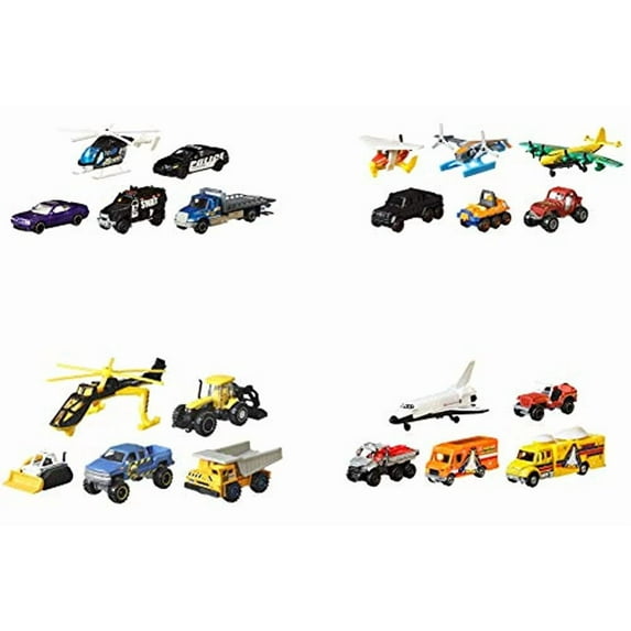 Matchbox Mission Force Play Pack Assortment Story-in-A-Box Multiple Vehicles Different Segments (GLG20)