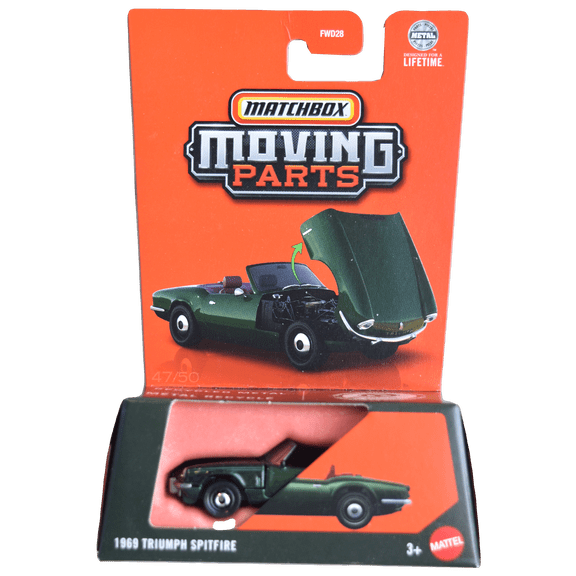 Matchbox Moving Parts 1969 Triumph Spitfire