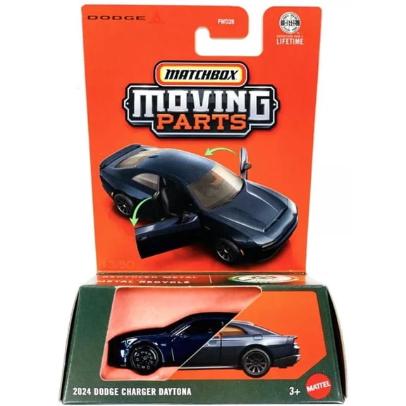 Matchbox Moving Parts 2024 Dodge Charger Daytona Diecast Vehicle