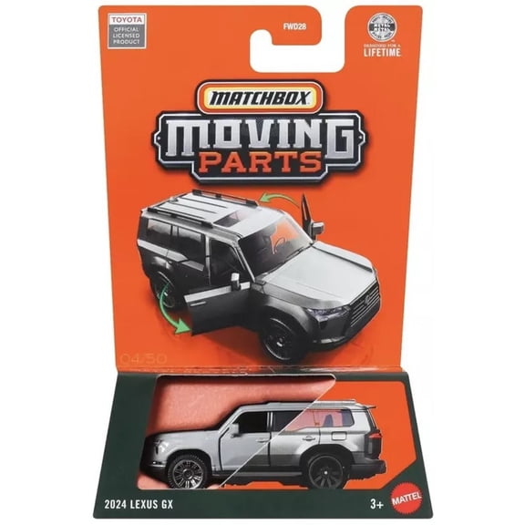 Matchbox Moving Parts 2024 Lexus GX Diecast Vehicle