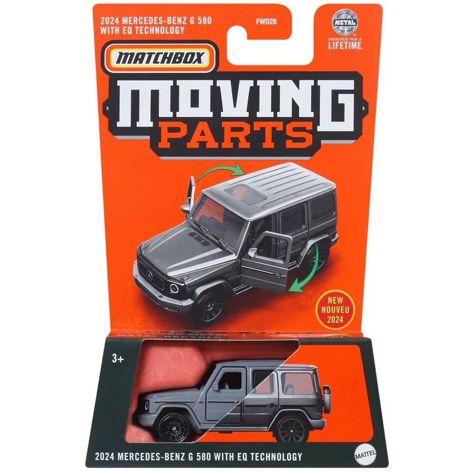 Matchbox Moving Parts 2024 Mercedes-Benz G 580 With EQ Technology
