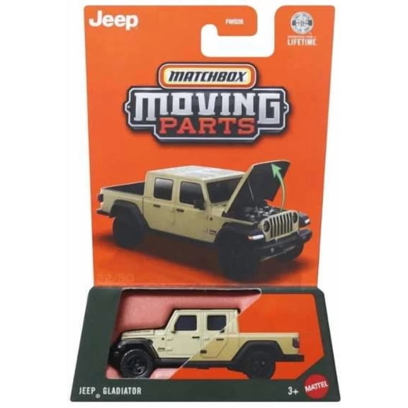 Matchbox Moving Parts Jeep Gladiator Diecast Vehicle