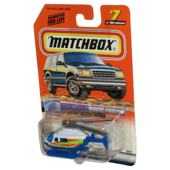 Matchbox Ocean Explorer (1999) Rescue Chopper Toy #7/100