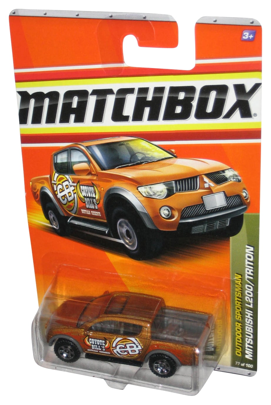Matchbox Outdoor Sportsman (2009) Mitsubishi L200/Triton Toy Truck
