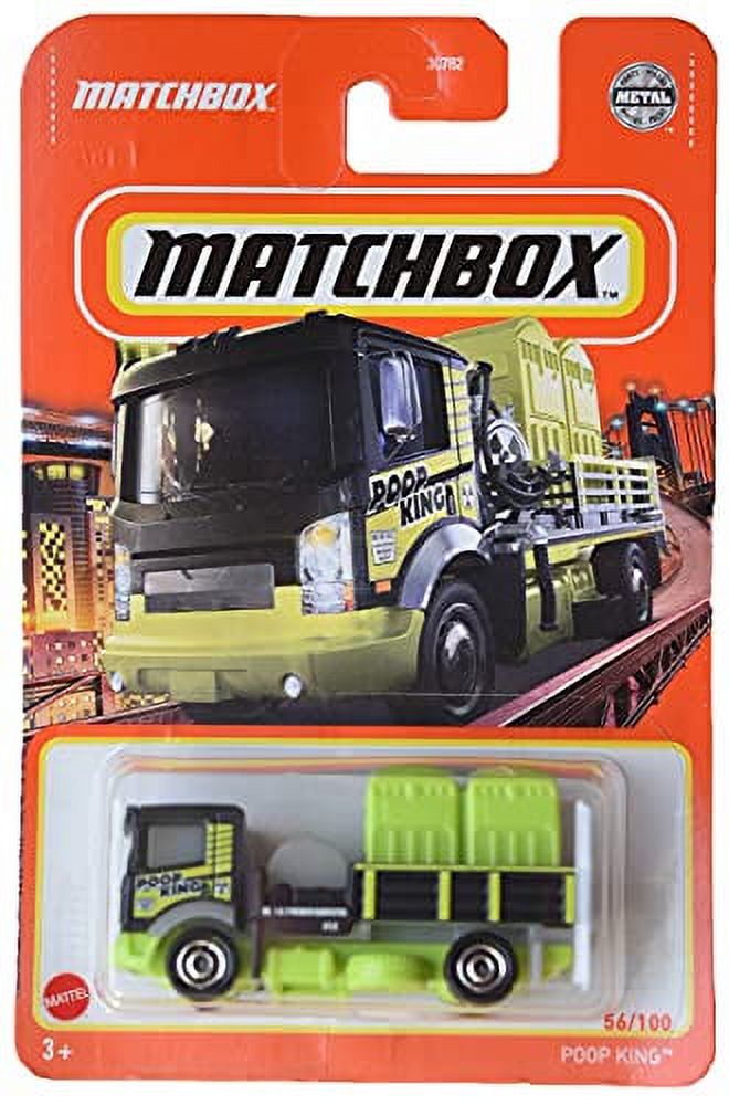 Matchbox Poop King, [Black/Green]