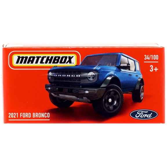 Matchbox Power Grabs 2021 Ford Bronco Diecast Car
